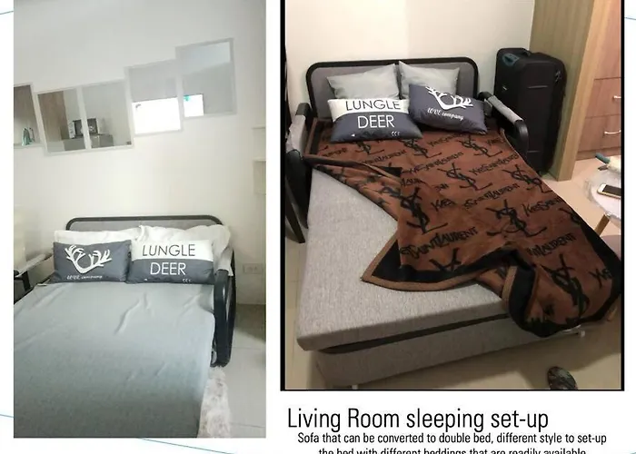 Shore Residences 1br Balcony, 3beds With Massager And Prime Video Apartamento