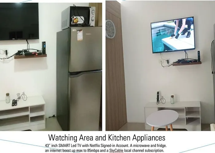 Apartamento Shore Residences 1br Balcony, 3beds With Massager And Prime Video Manila