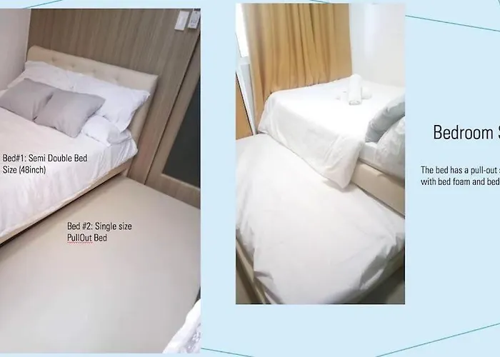 Shore Residences 1br Balcony, 3beds With Massager And Prime Video